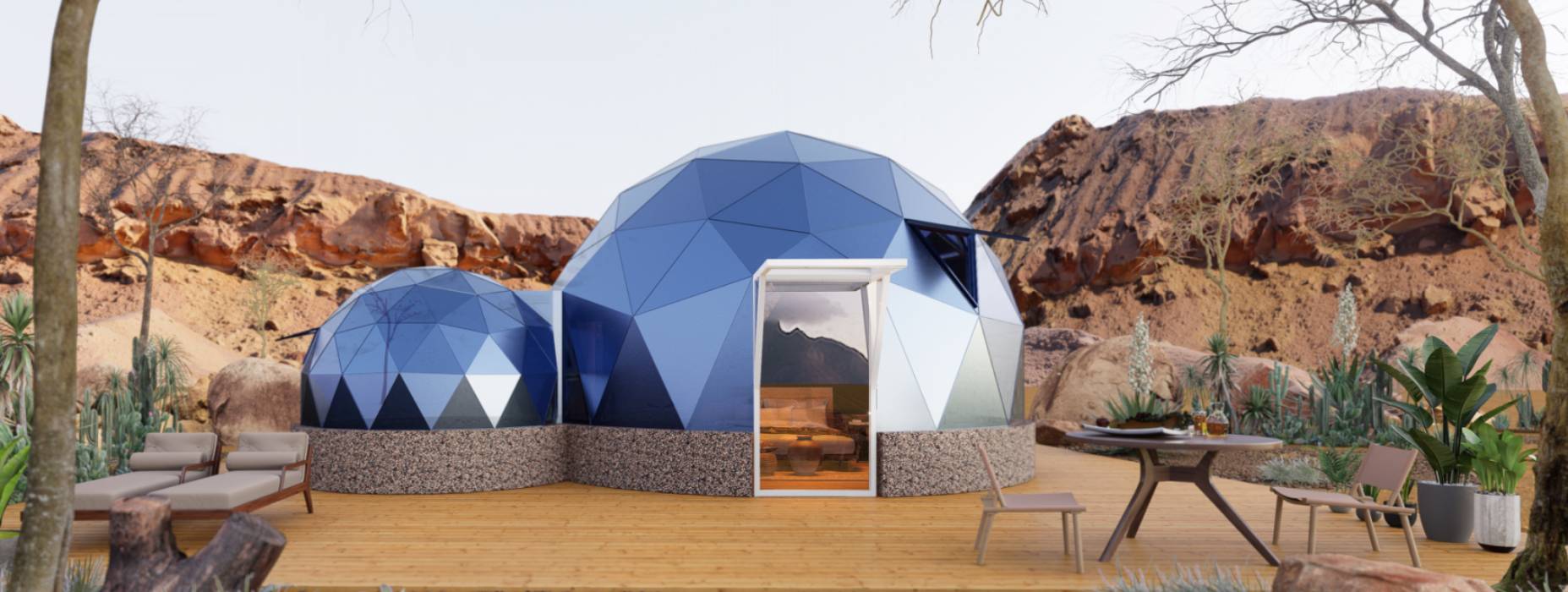 郾城区球形智能光伏玻璃星空房